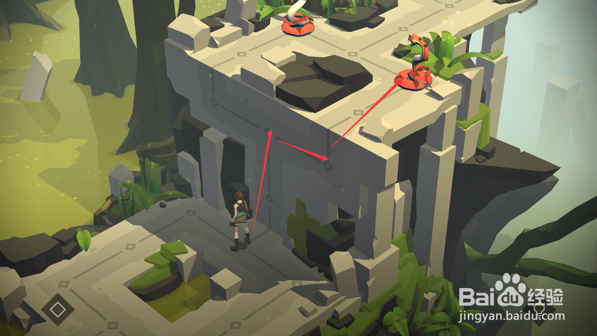 古墓丽影传说迷踪第二章第1关毒蛇沼泽攻略