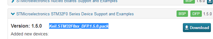 keil5 Pack Installer file download failed