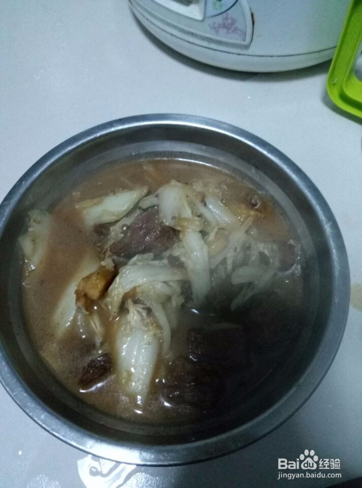牛肉炖大白菜