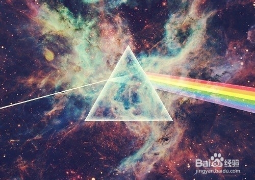 用美图秀秀制作星光图