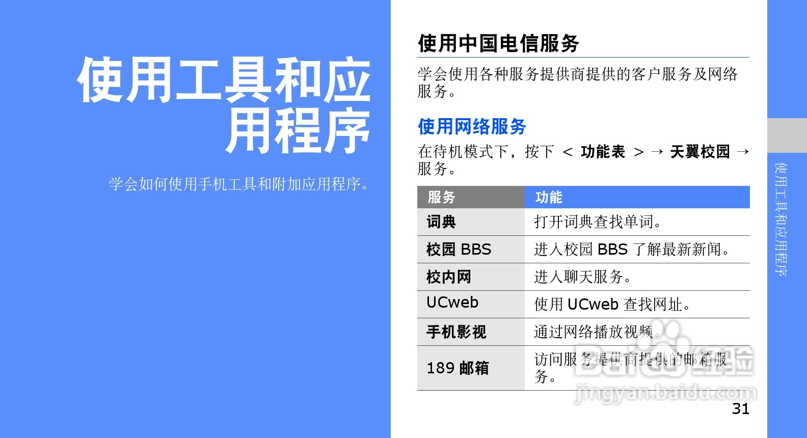 三星SCH-M609手机使用说明书:[4]