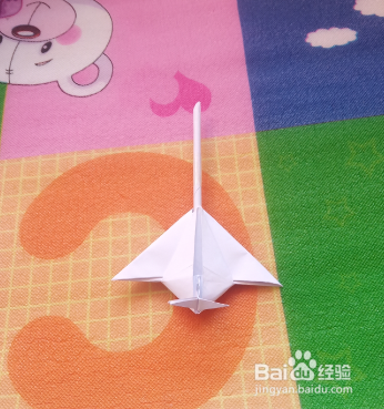 手工折纸之喷气式飞机的折法