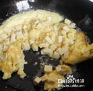 美味家常,蛋包豆腐丁