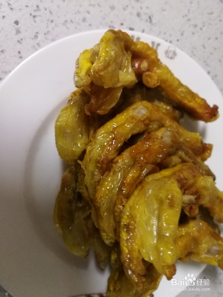 适合新手做的酸笋蚝油焖鸭脚