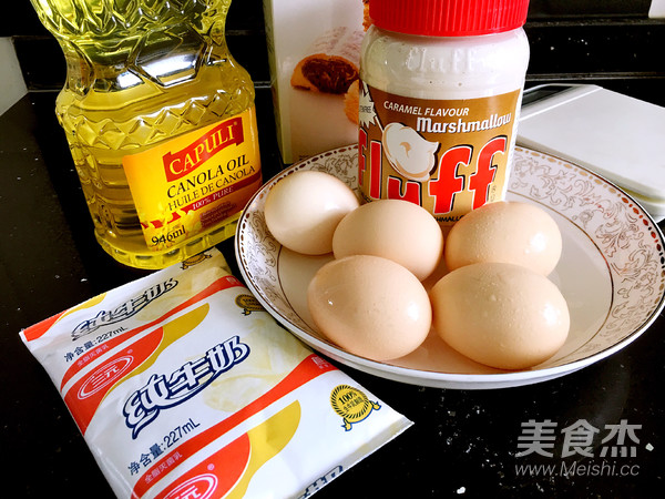 焦糖戚风的做法