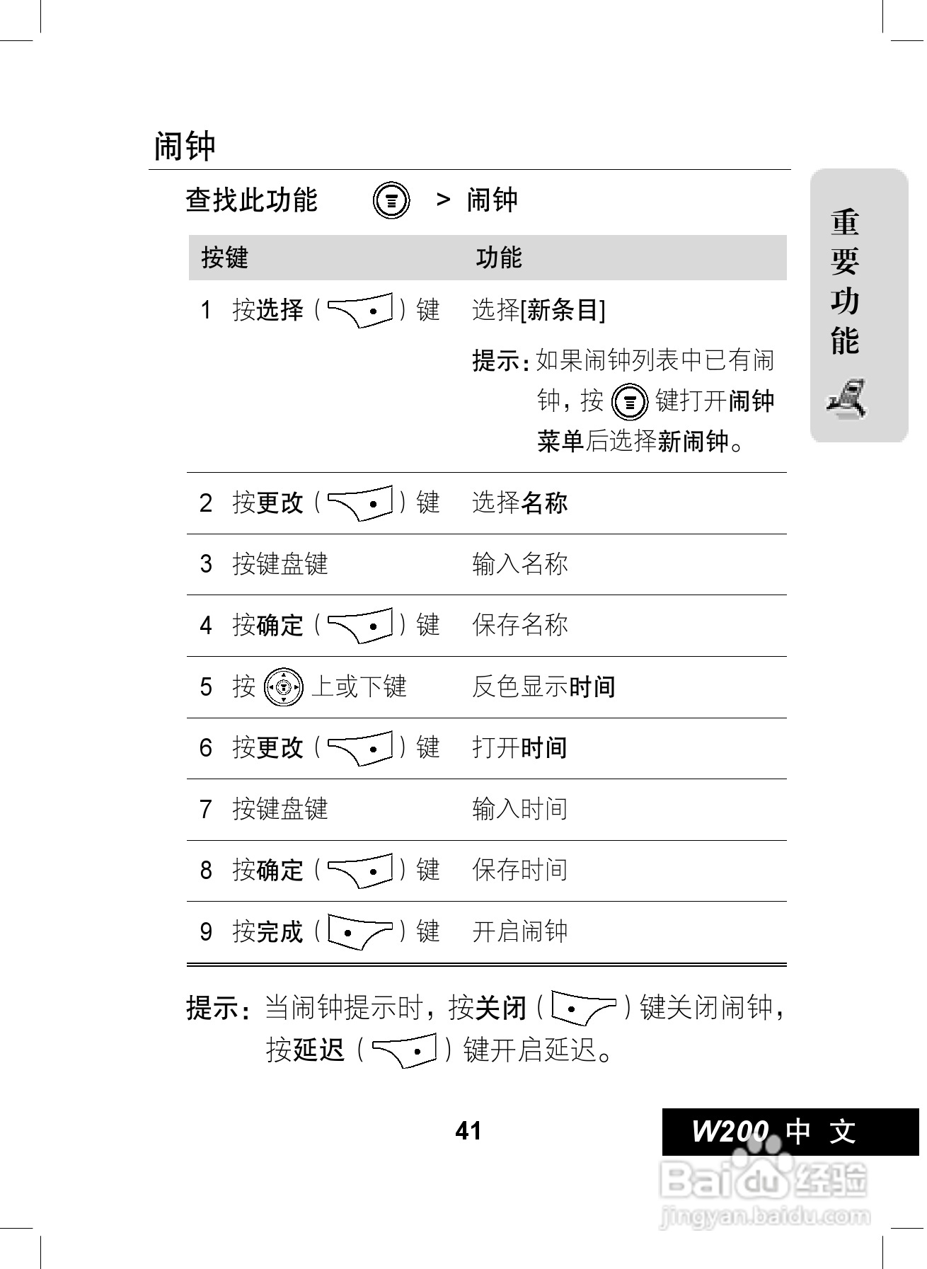 摩托罗拉W200手机使用说明书:[5]
