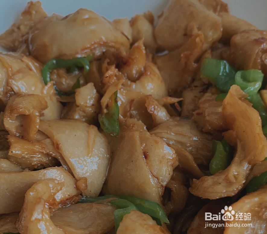下饭菜—青椒炒面筋