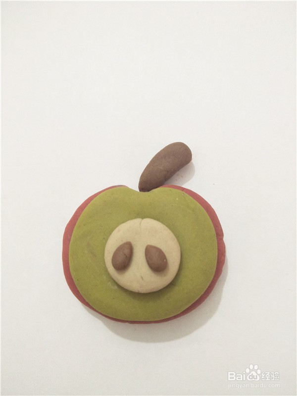 苹果手工制作幼儿园