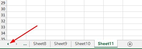Excel2013：[39]快速跳转至指定工作表