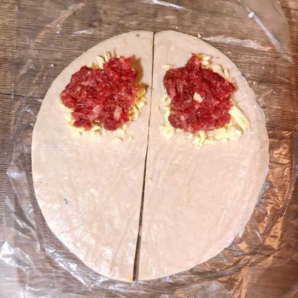 牛肉芝士华夫饼