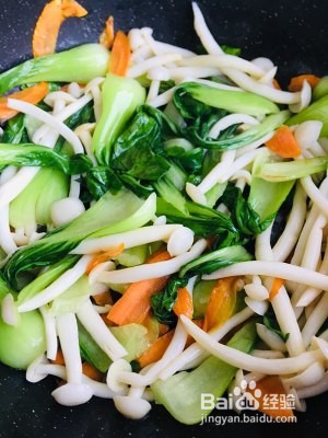 鲜嫩白玉菇真好吃
