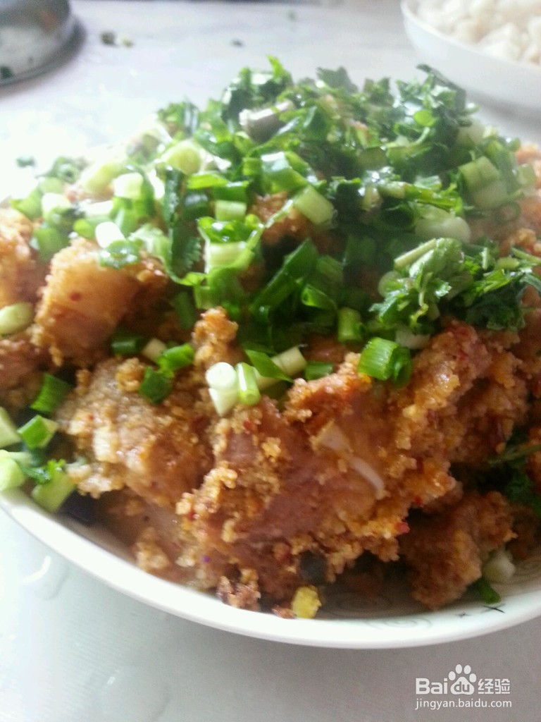 红薯粉蒸肉的做法