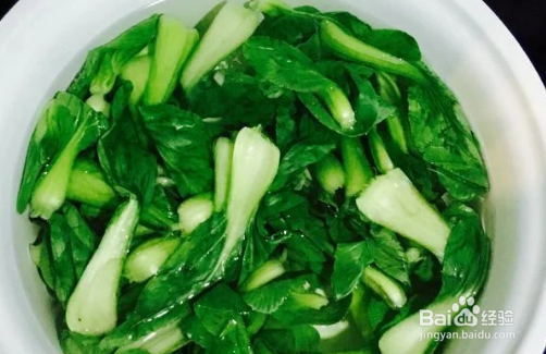 香菇青菜的做法