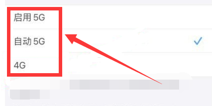 苹果13网络5g和4g怎么设置