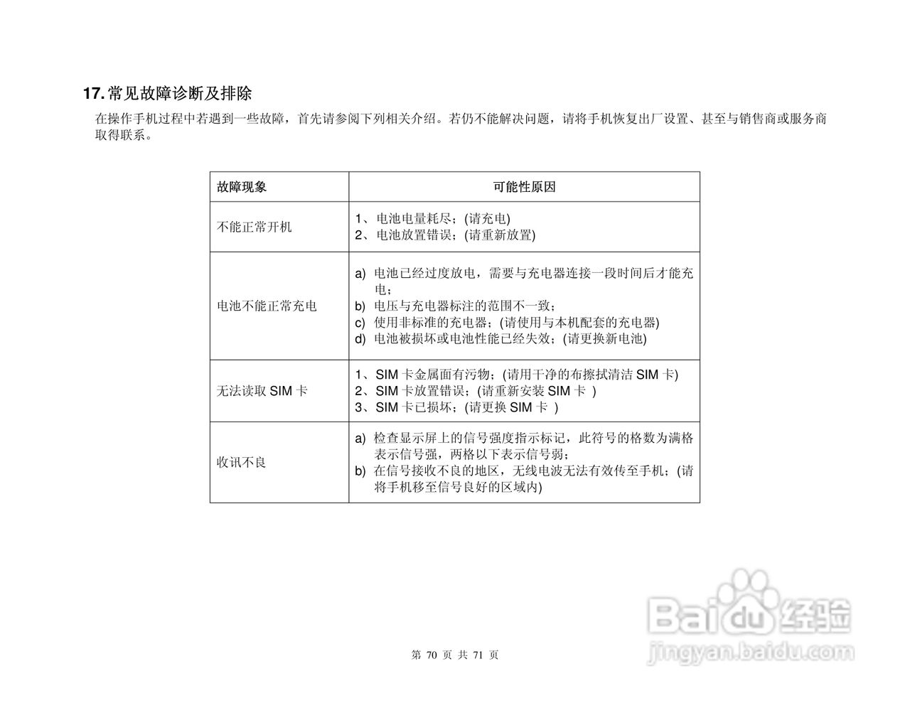 港利通手机KPT KP909型使用说明书:[7]