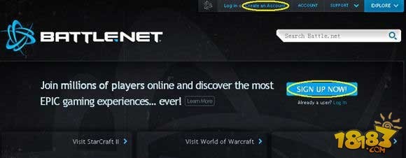 炉石怎么登陆美服