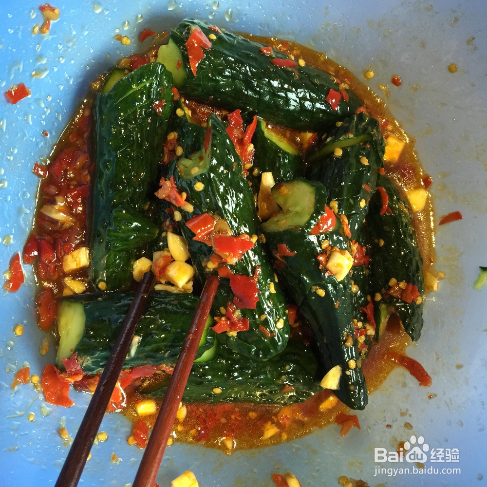 适合懒人做的辣黄瓜