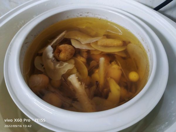 老母鸡炖海底椰