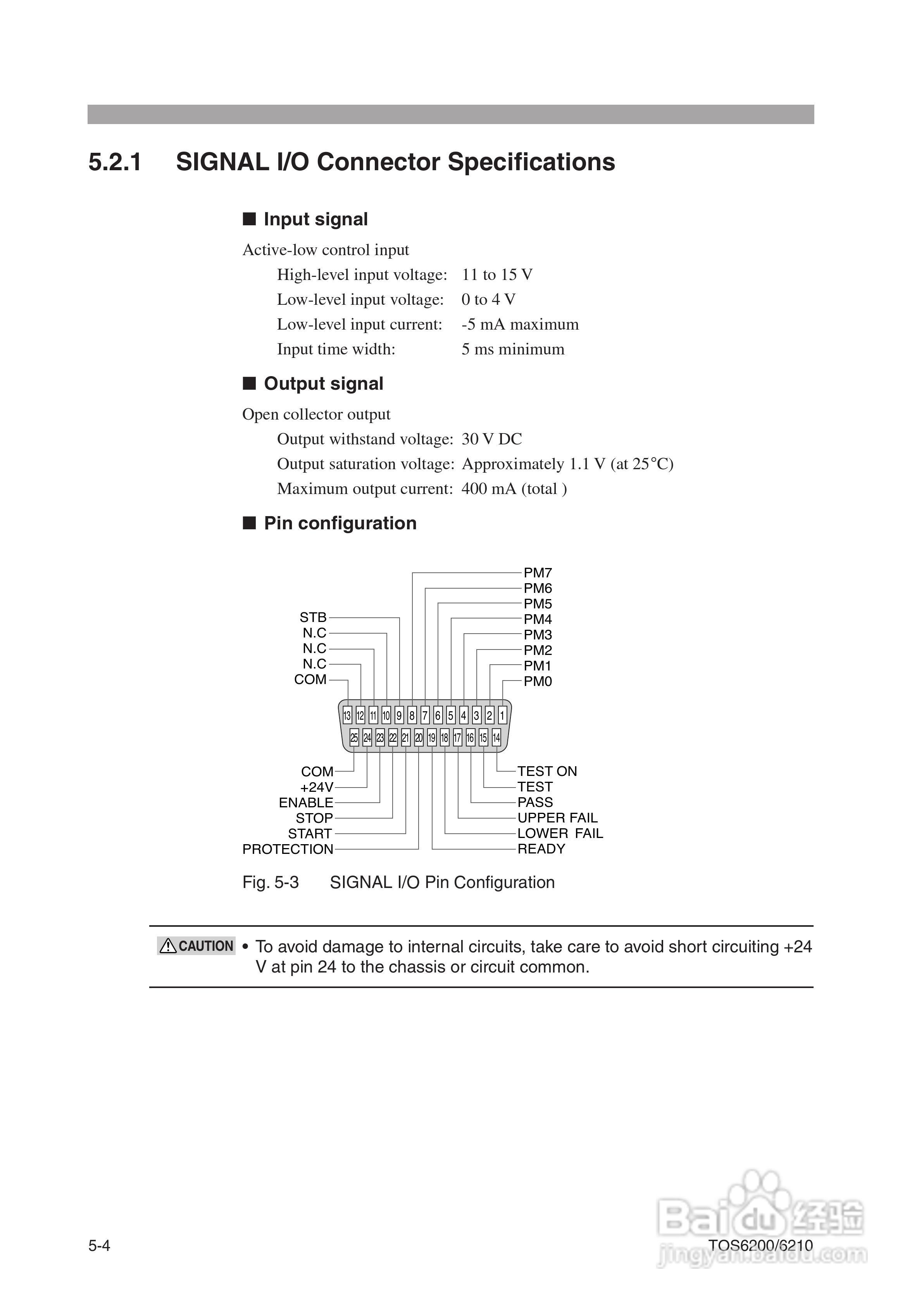 TOS6200/6210地线导通测试仪说明书:[8]