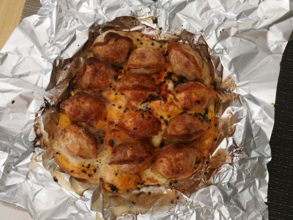 空气炸锅抱蛋饺