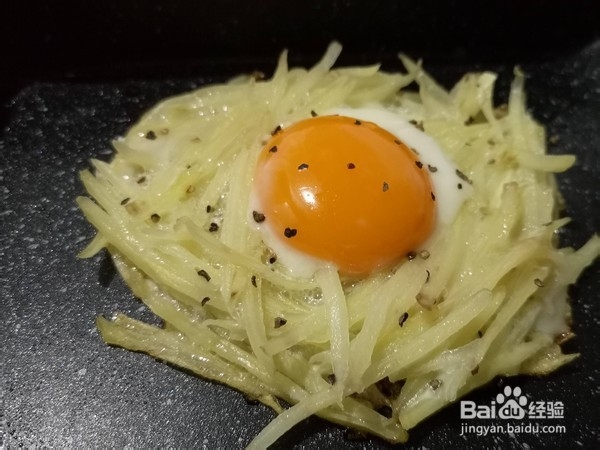 怎样做鸟巢鸡蛋饼