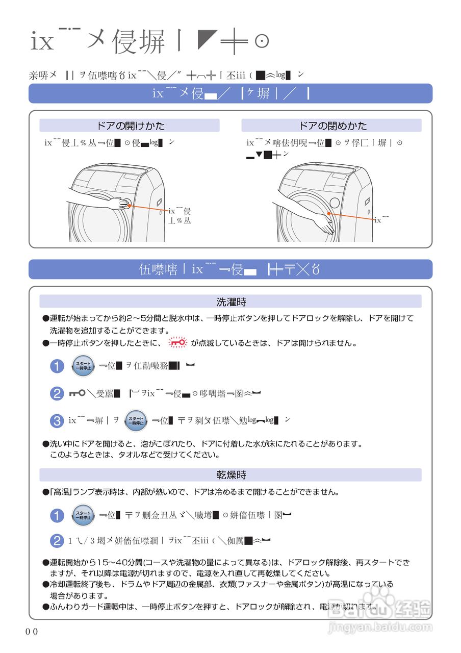 HITACHI BD-V1洗衣机说明书:[3]