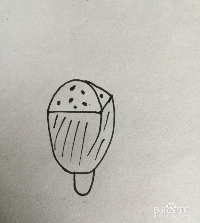 冰激淋简笔画