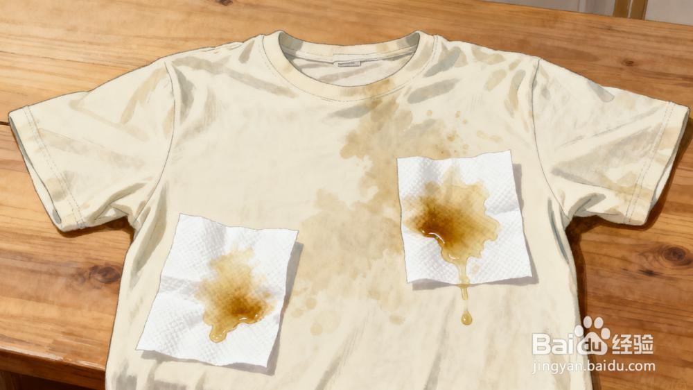 衣服上的旧油渍，用这个方法真的能洗掉了！