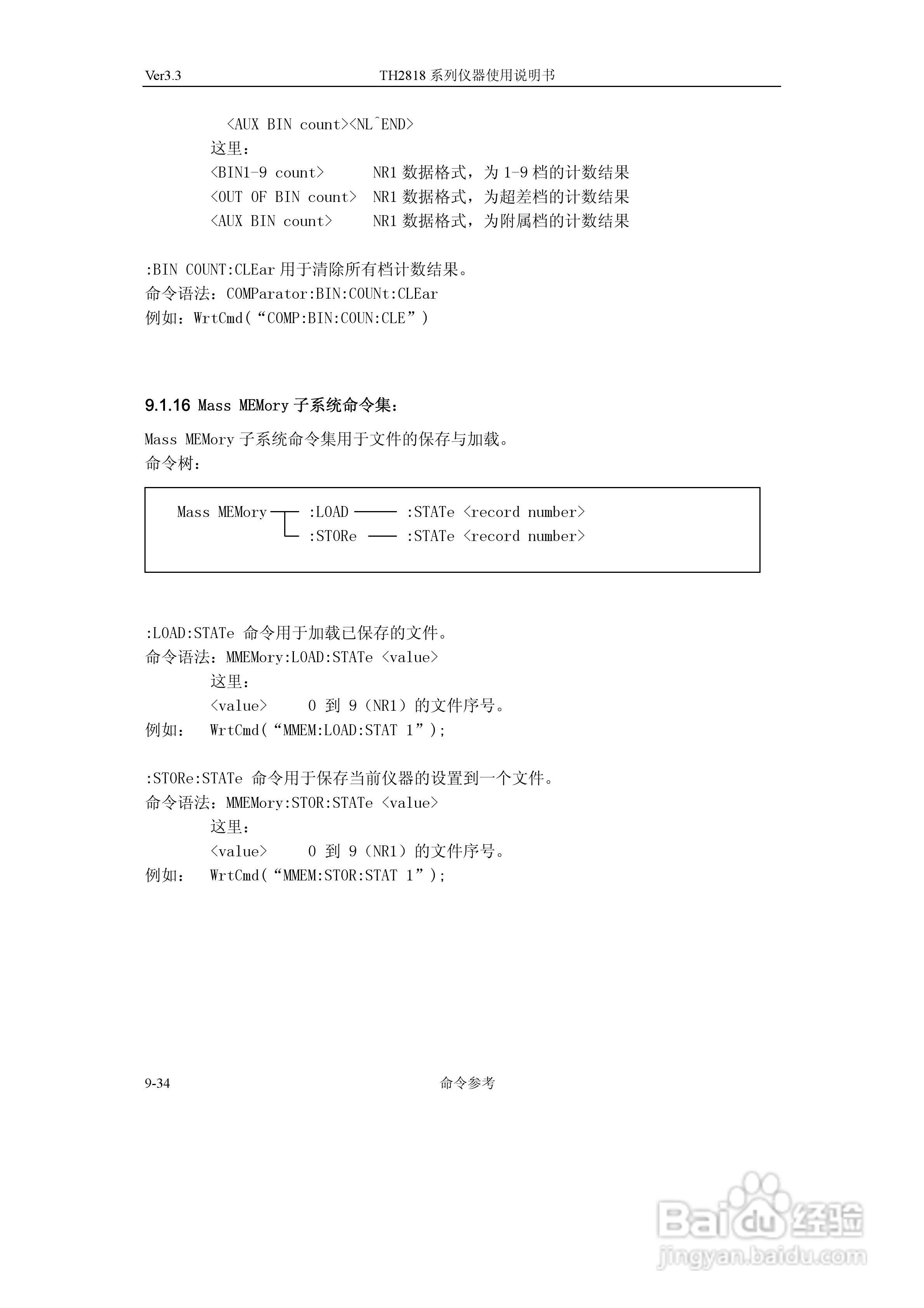 TH2818系列自动元件分析仪说明书:[15]