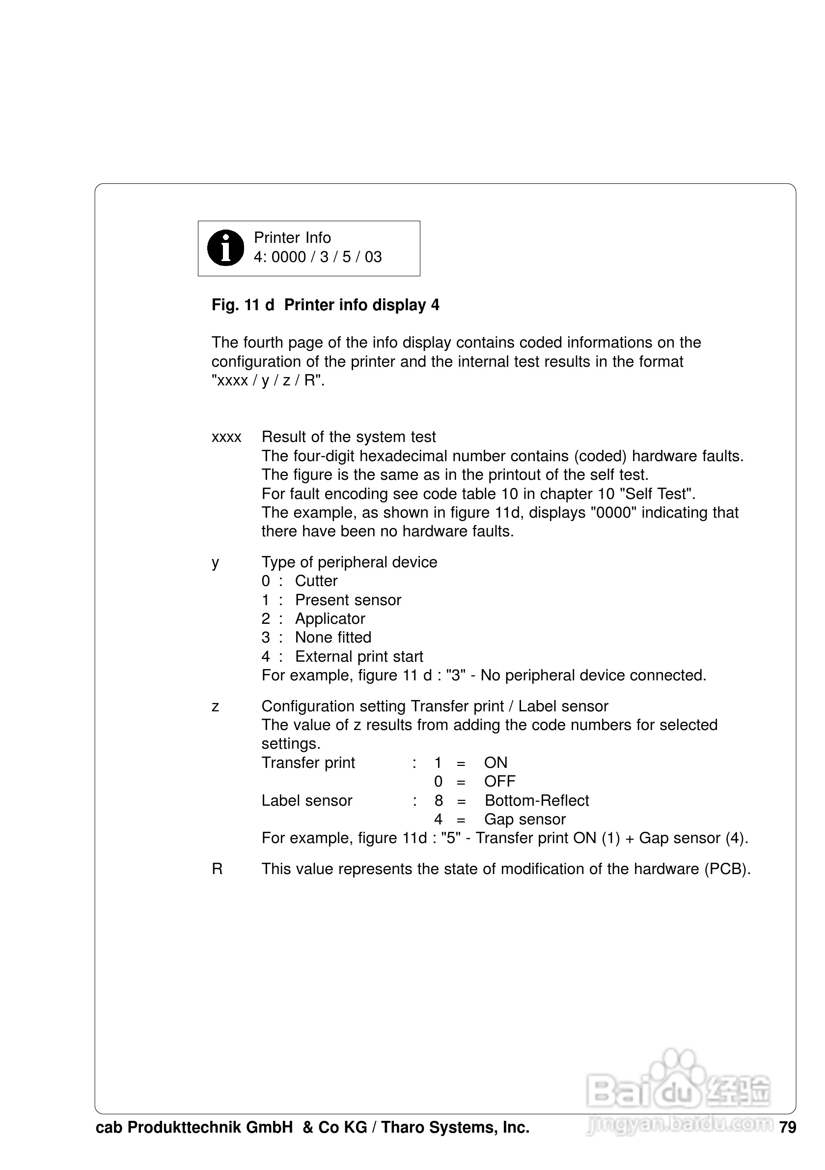 cab A8200打印机使用说明书:[8]