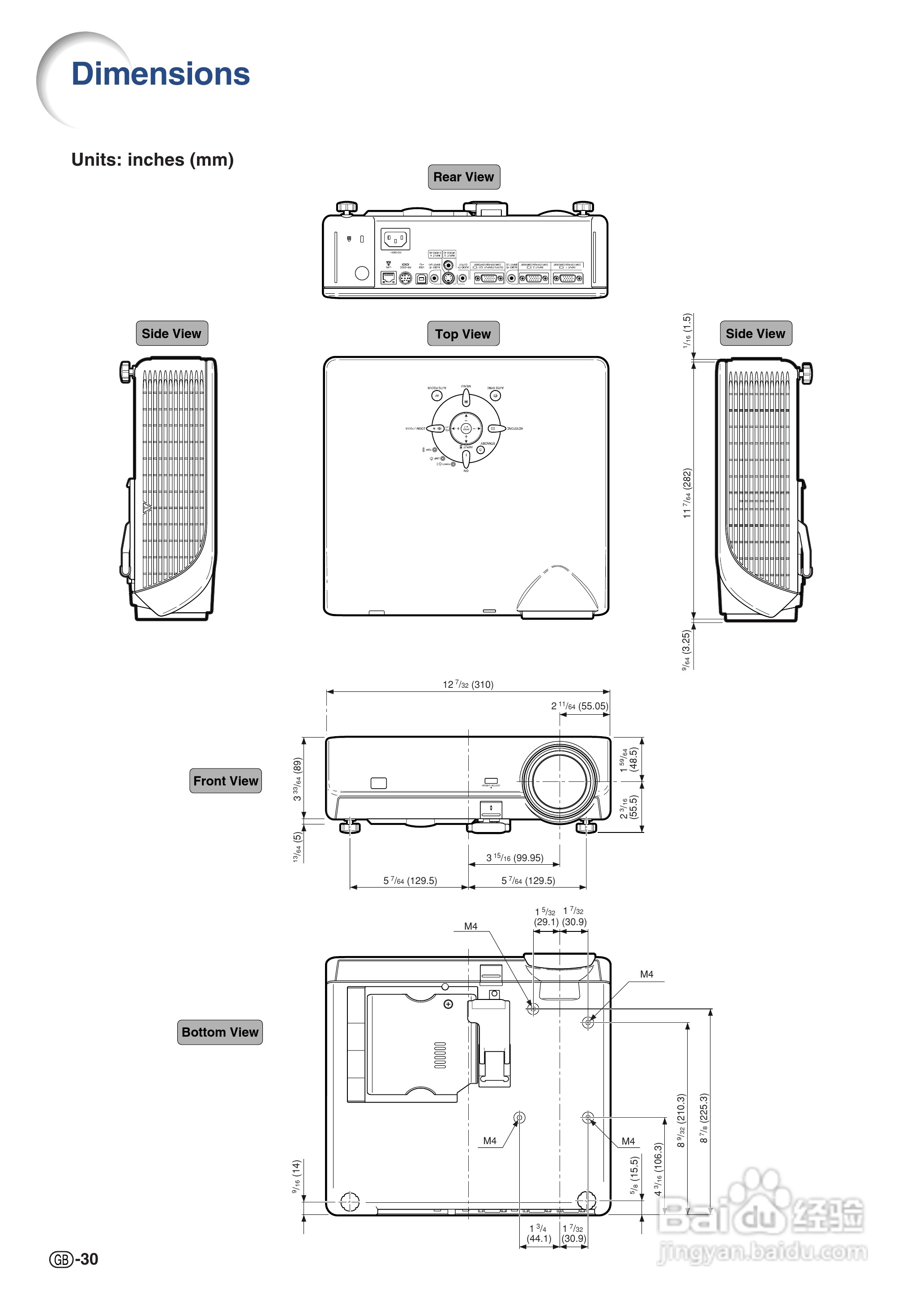 夏普SHARP XG-MB70X投影机使用说明书:[3]