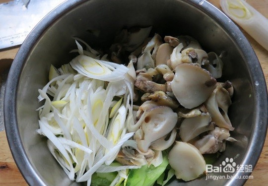 温拌海螺肉的做法