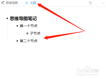 怎么用印象笔记创建思维导图