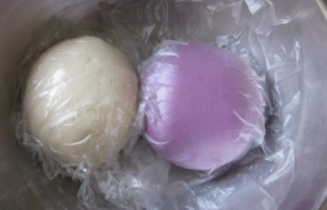 紫薯双色卷的做法