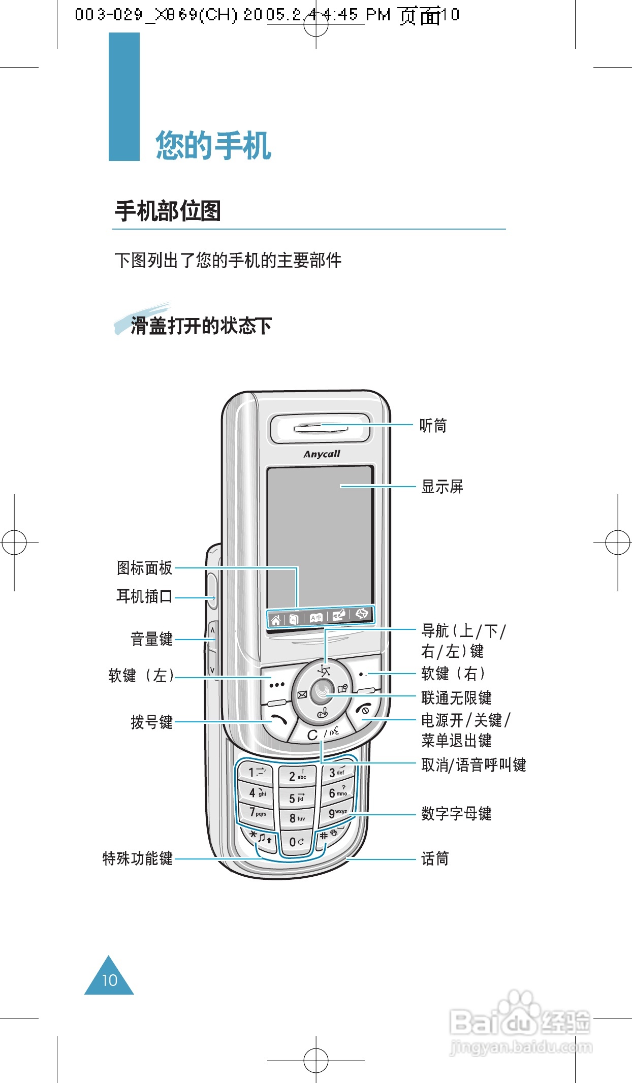 三星SCH-X869手机使用说明书:[1]