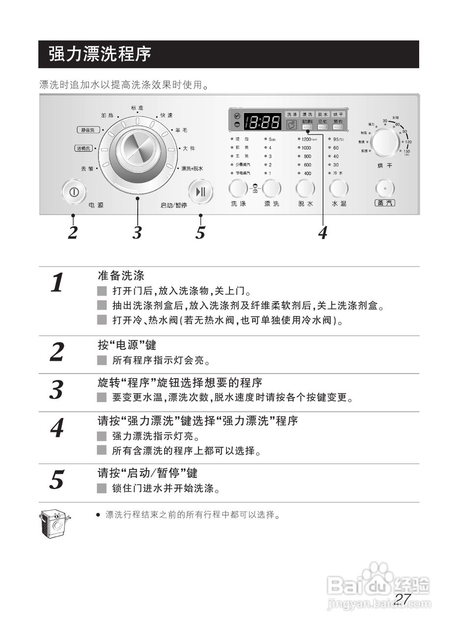 LG WD-12476RD洗衣机使用说明书:[3]