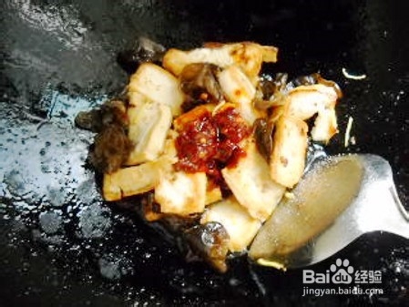 金针菇烩豆腐