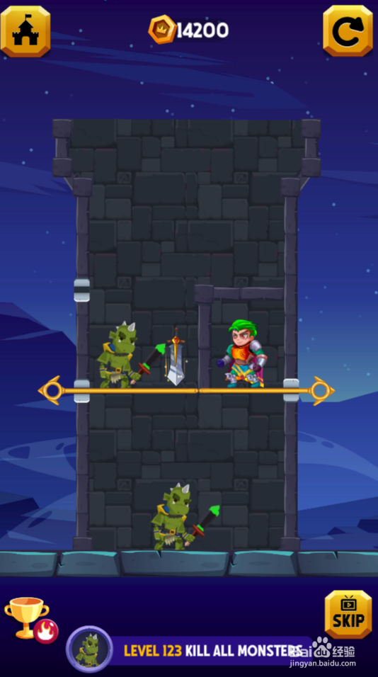 Hero Rescure 2的Level 123怎样通关?