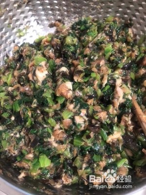 健康养生佳品小白菜木耳猪肉馅水饺