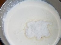 美味的薄荷冰淇淋