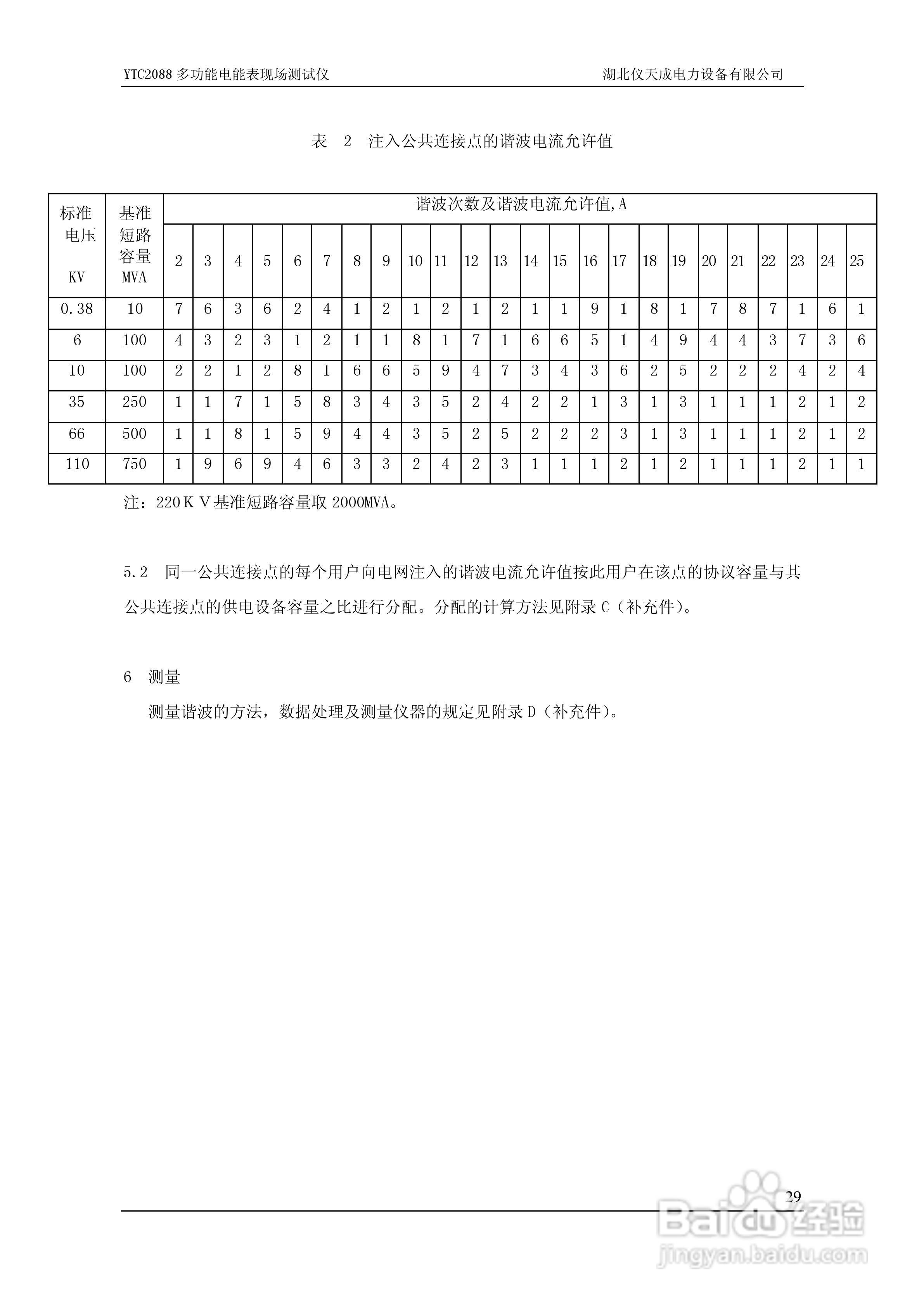 仪天成YTC2088多功能电能表现场测试仪说明书:[4]