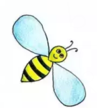 简笔画-小蜜蜂