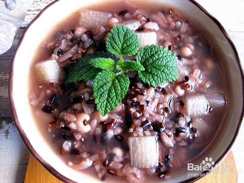 养生早餐——山药薏仁米糯米粥