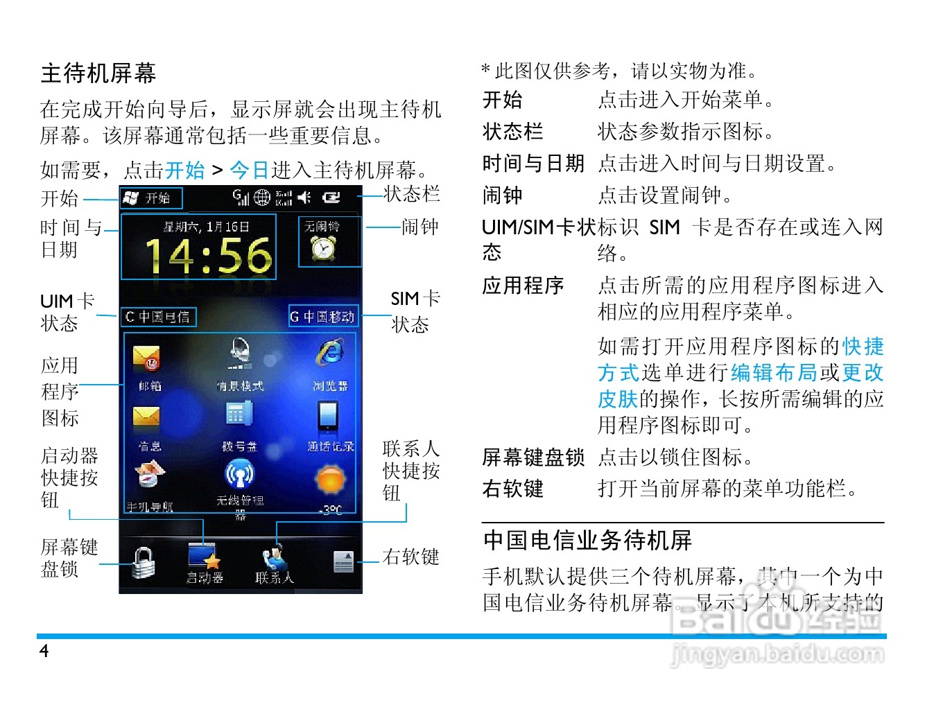 飞利浦D908手机使用说明书:[1]