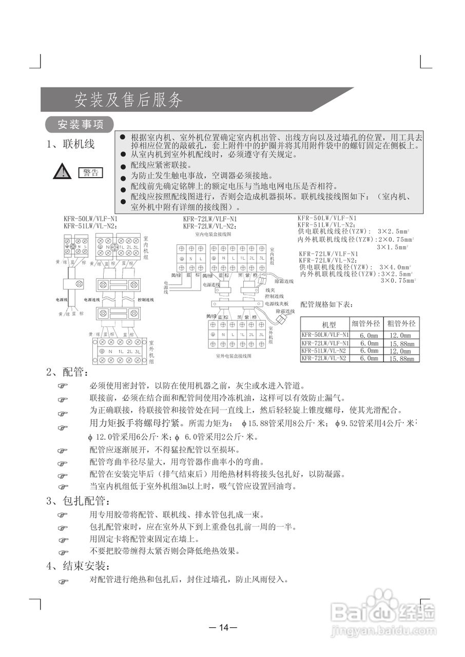 科龙空调柜机KFR-72LW/VL-N2使用安装说明书:[2]