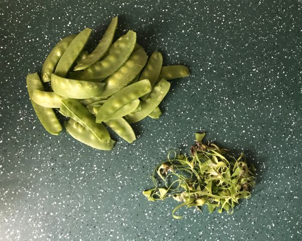 荷兰豆炒层层脆
