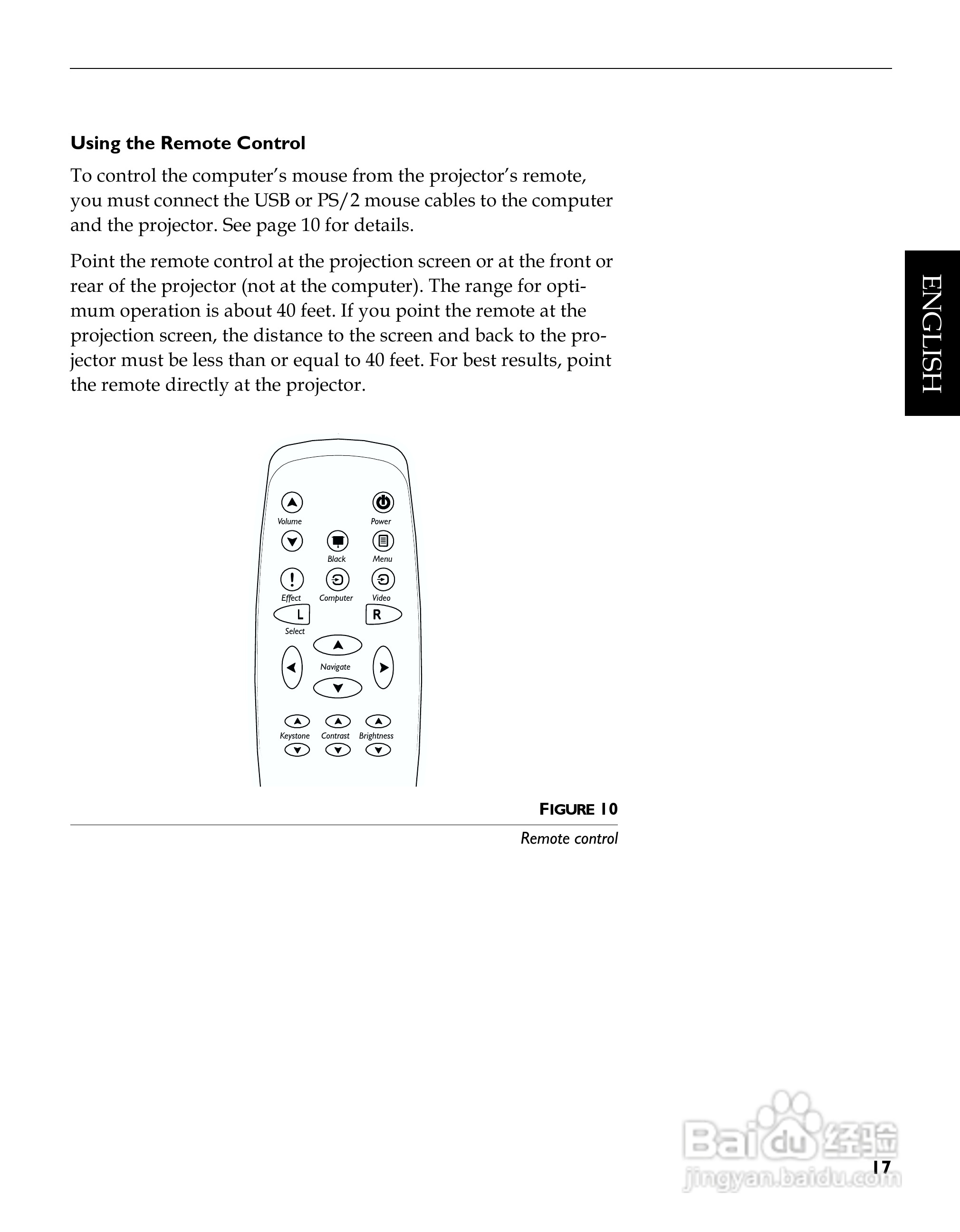富可视 RP10s投影机说明书:[3]