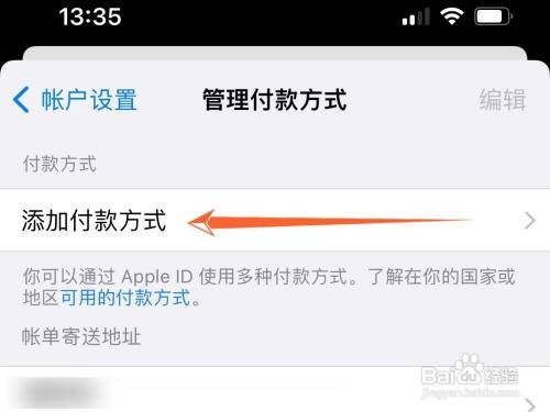 怎样查看自己苹果ID上添加了哪些付款方式