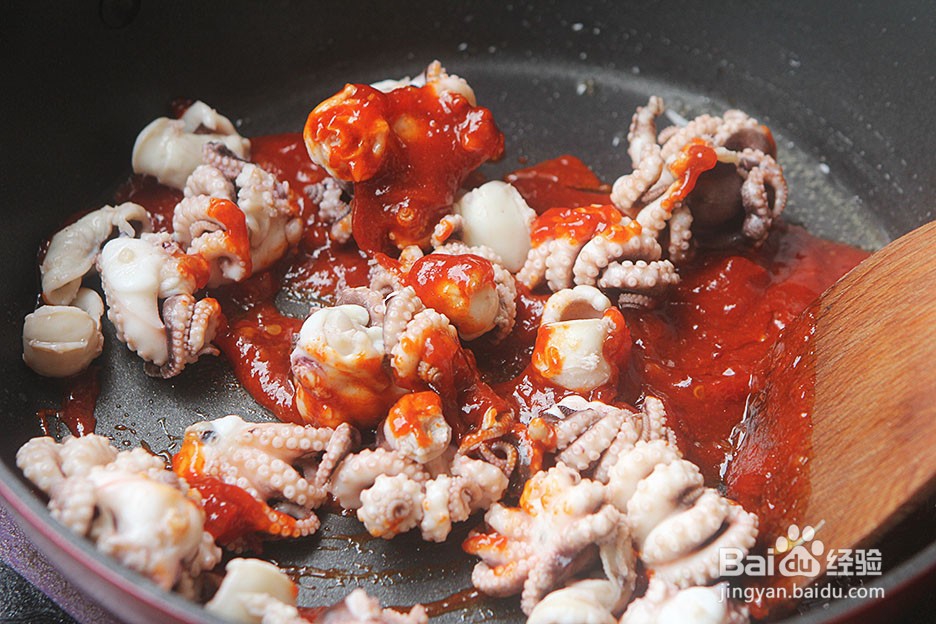 怎么做甜辣八爪鱼