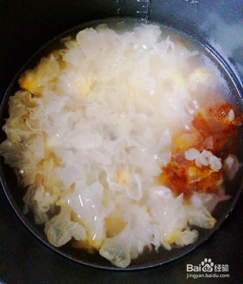 给对象做的银耳九品羹